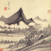 Dong Qichang DETAIL:Emulation of the Ancient Landscape Painting Album